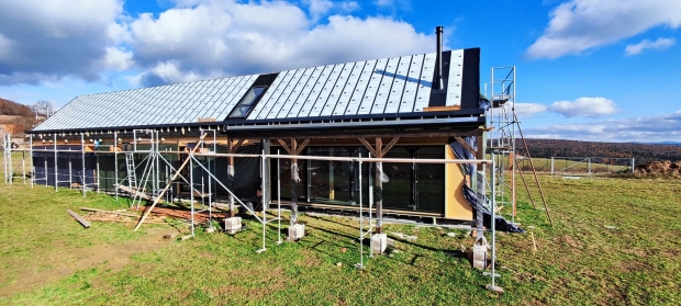 Nízkoenergetický prízemný dom Brestovec 