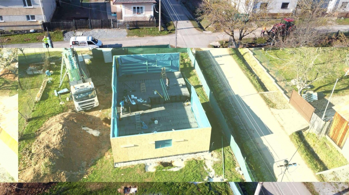 Nízkoenergetický prízemný dom Bacúch