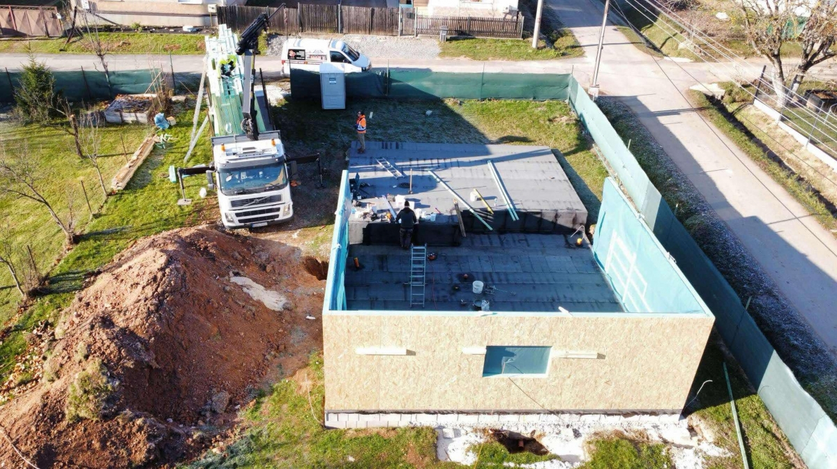 Nízkoenergetický prízemný dom Bacúch