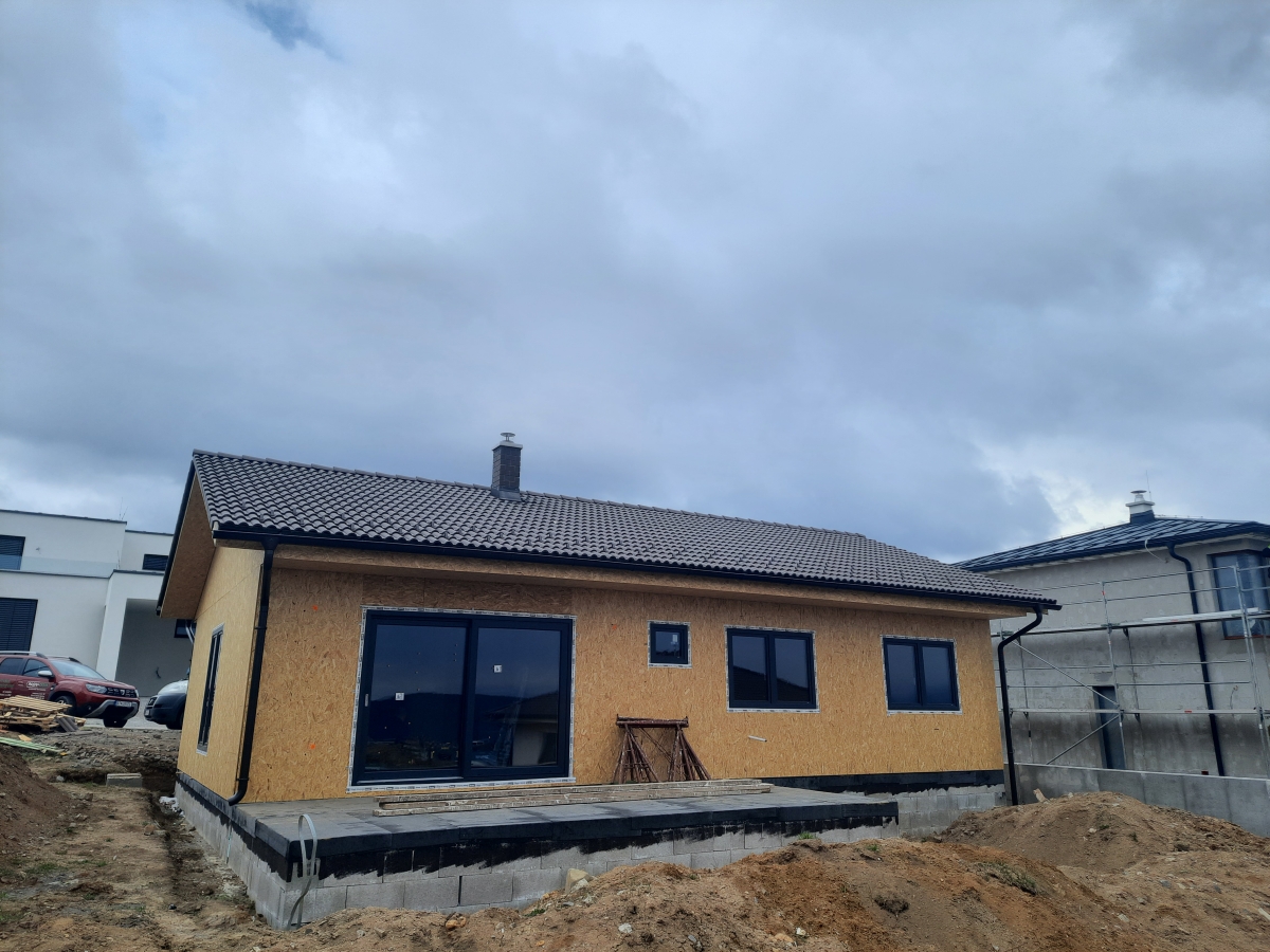 Nízkoenergetický prízemný dom Pršianska terasa