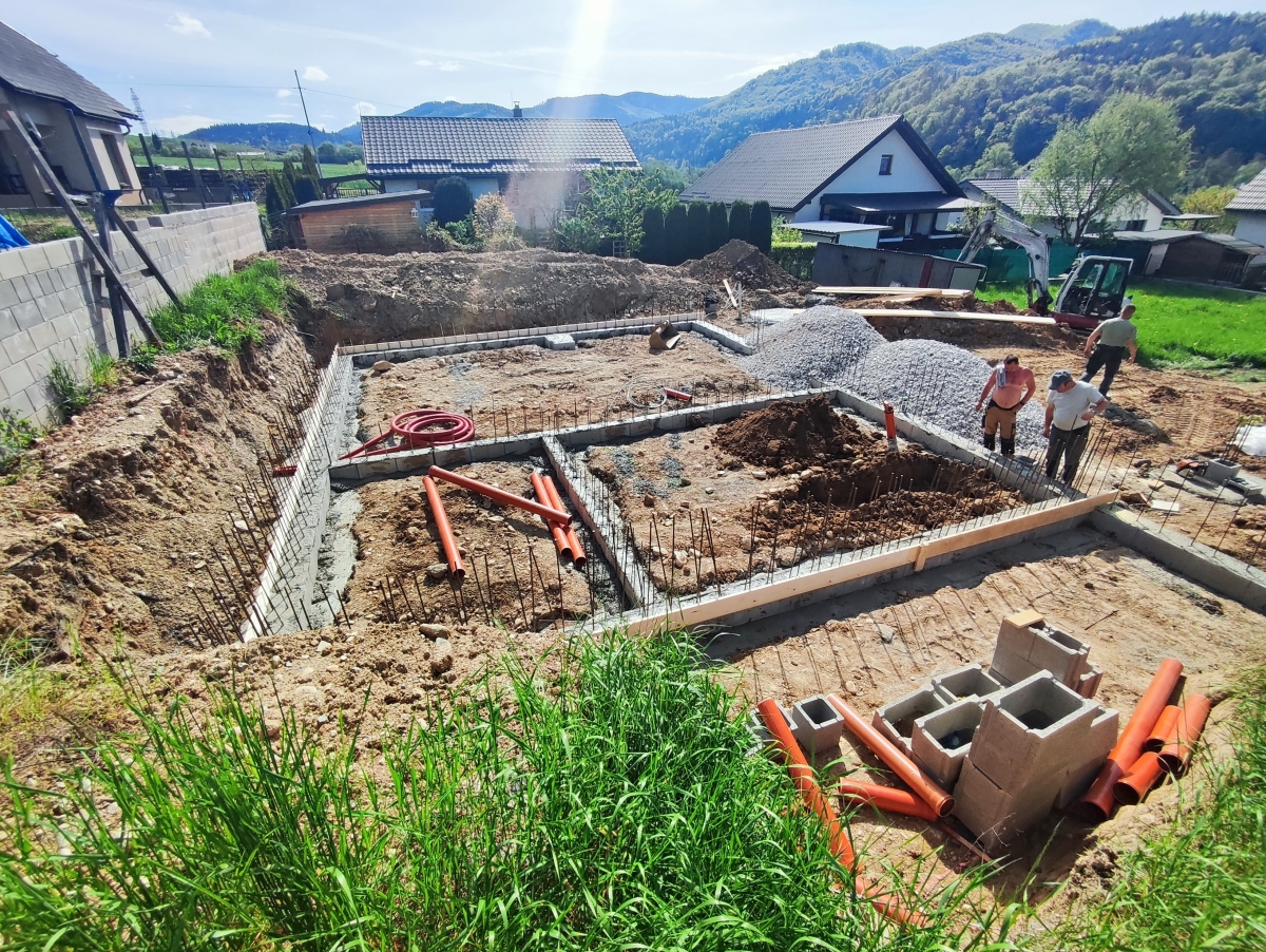 Nízkoenergetický rodinný dom Medzibrod