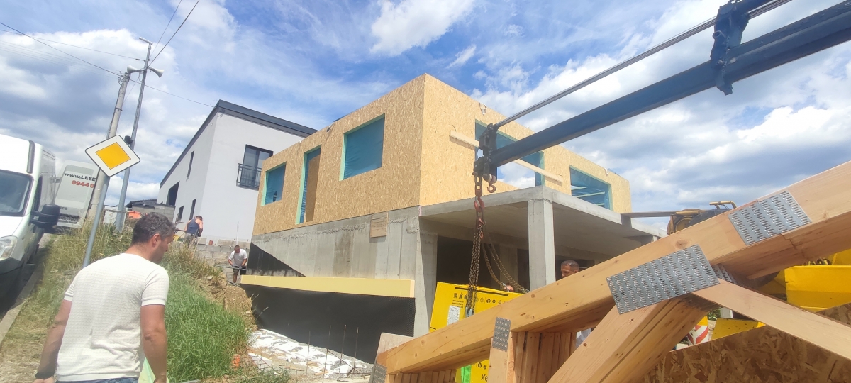 Nízkoenergetický rodinný dom Medzibrod