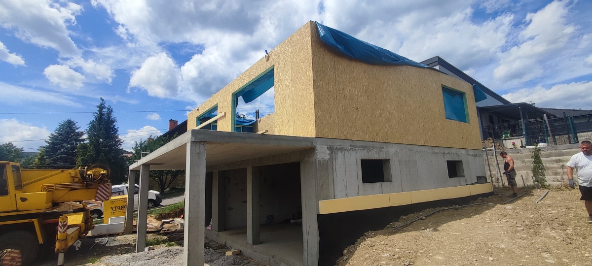 Nízkoenergetický rodinný dom Medzibrod