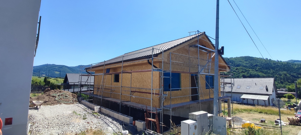 Nízkoenergetický rodinný dom Medzibrod