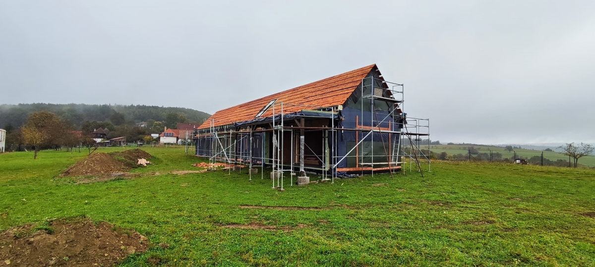 Nízkoenergetický prízemný dom Brestovec 