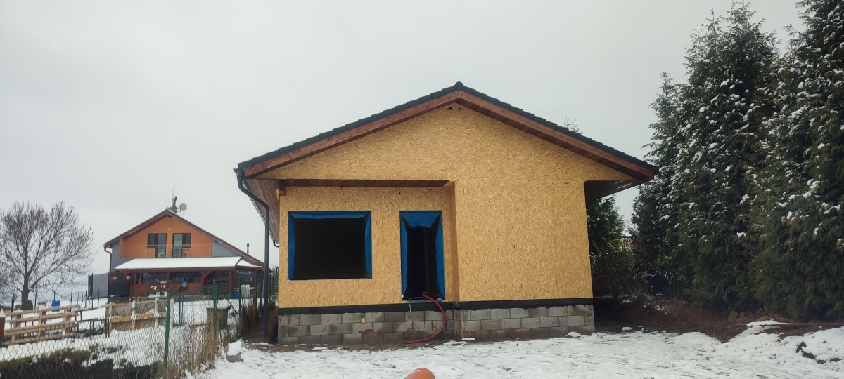 Nízkoenergetický prízemný dom Badín