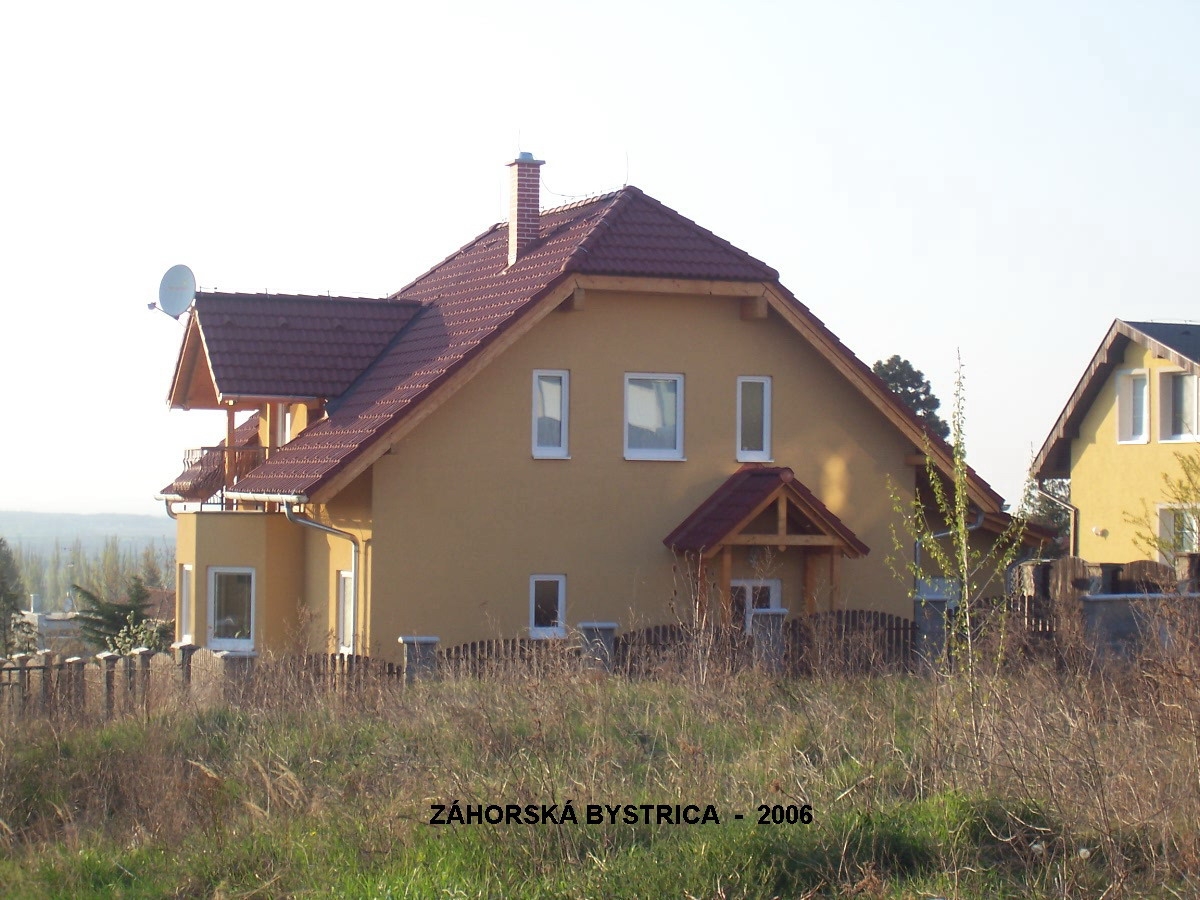Poschodový Nízkoenergetický Rodinný dom Záhorská Bystrica