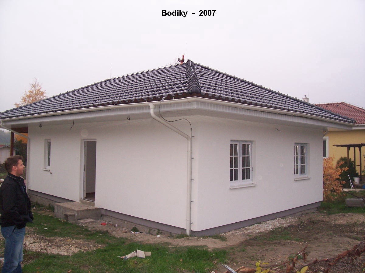 Prízemný rodinný dom Bodíky