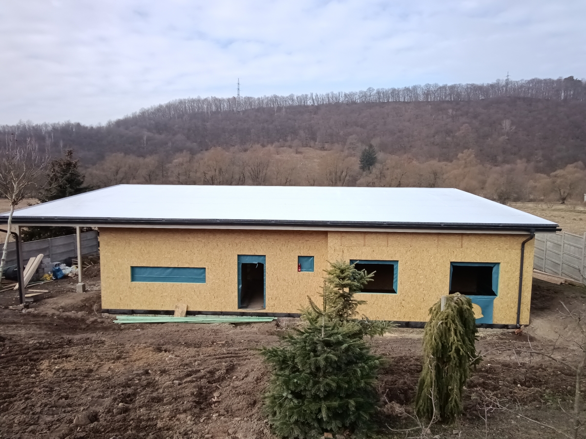 Nízkoenergetický prízemný dom Bečov