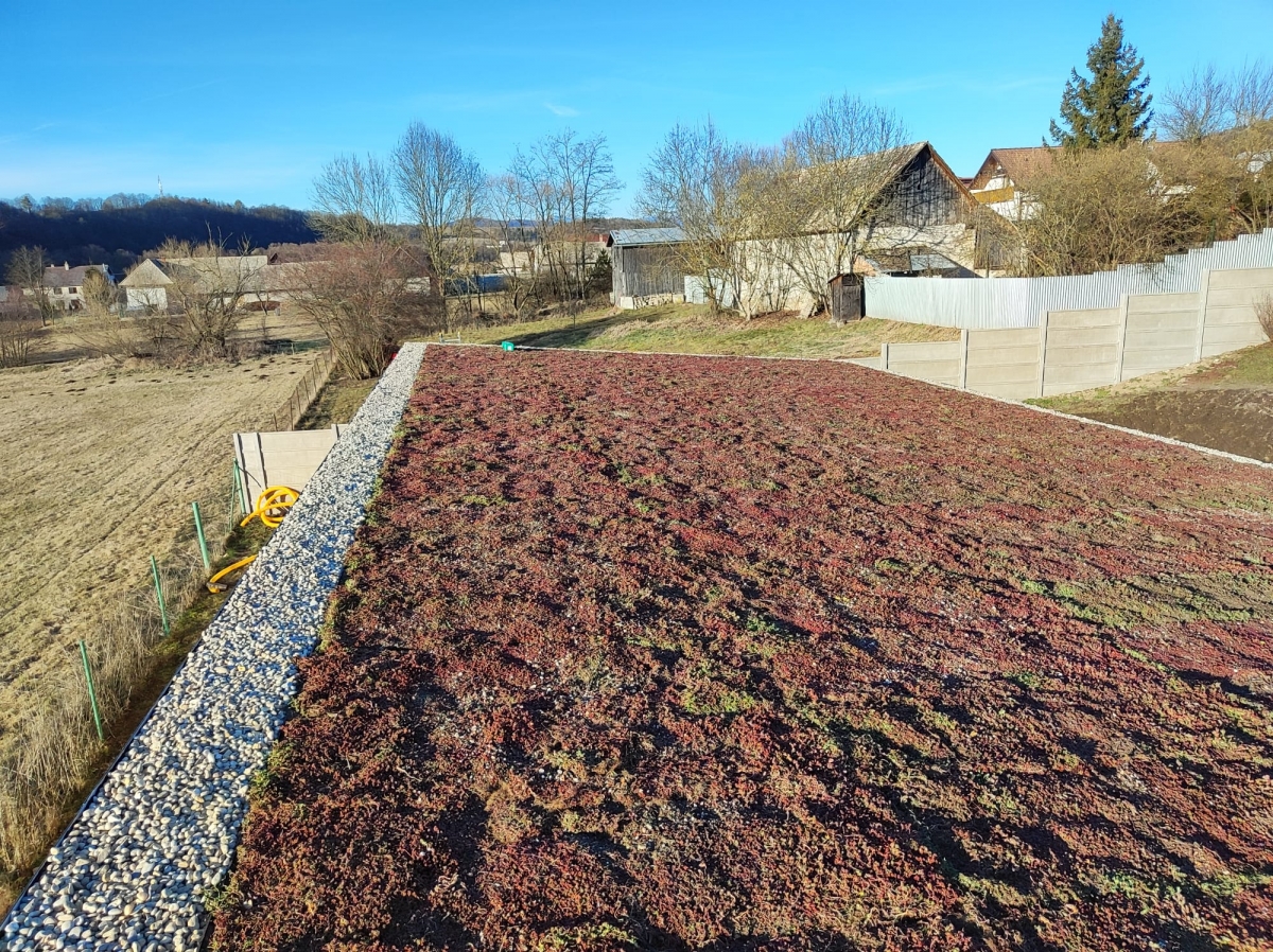 Nízkoenergetický prízemný dom Bečov