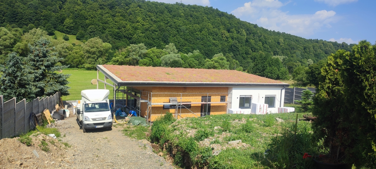 Nízkoenergetický prízemný dom Bečov