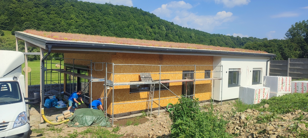 Nízkoenergetický prízemný dom Bečov