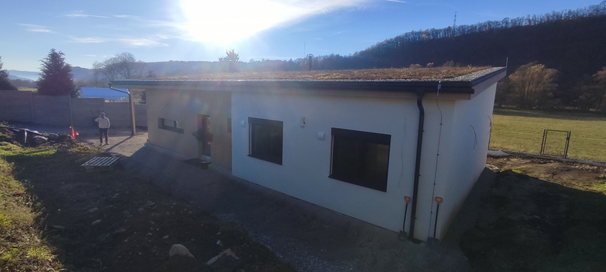 Nízkoenergetický prízemný dom Bečov